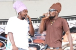Ras Shiloh and Spryng I perform their radio hit Pressuring the Poor on the RETV School Tour at Mona High